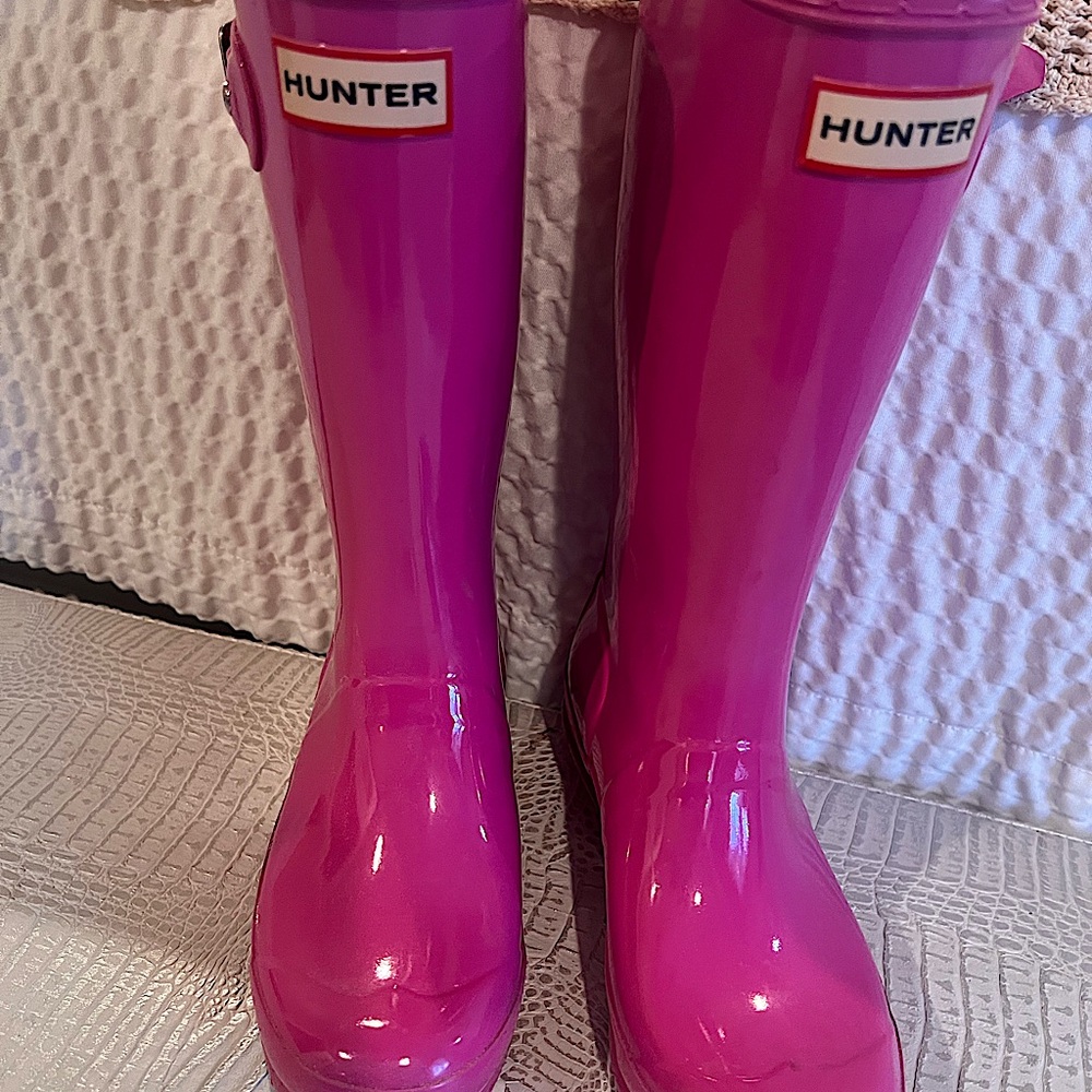Hot Pink Hunter RAINBOOTS